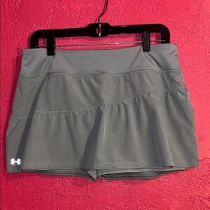 Under Armour grey skort size large.